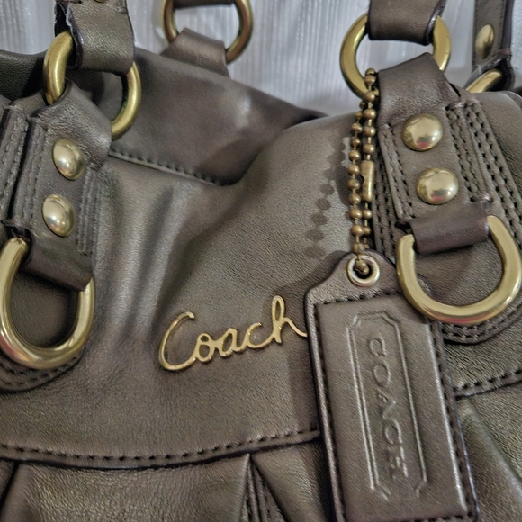 Light bronze Coach purse - Picture 7 of 7